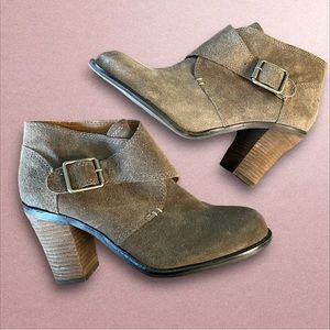 Lucky Brand Suede Mickie Booties